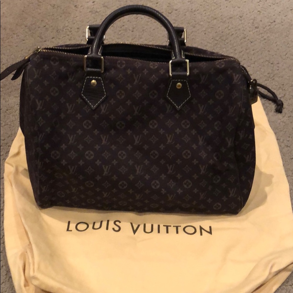 Rare Louis Vuitton Mini Monogram Lin Speedy 30